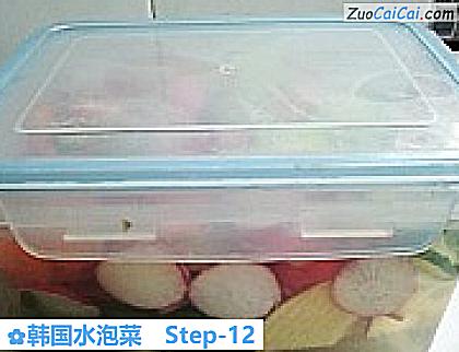 韩国水泡菜做法第十二步骤
