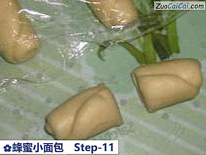 蜂蜜小面包做法第十一步骤