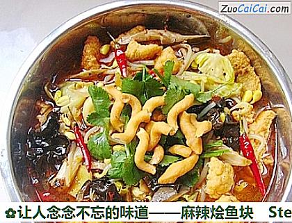 让人念念不忘的味道——麻辣烩鱼块做法第十九步骤