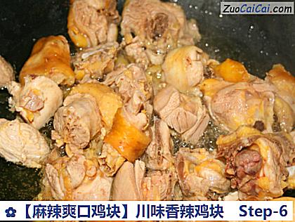 ［麻辣爽口鸡块］川味香辣鸡块做法第六步骤