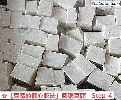 豆腐的倾心吃法做法第四步骤