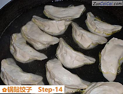 锅贴饺子做法第十四步骤