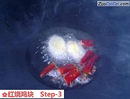 红烧鸡块做法第三步骤