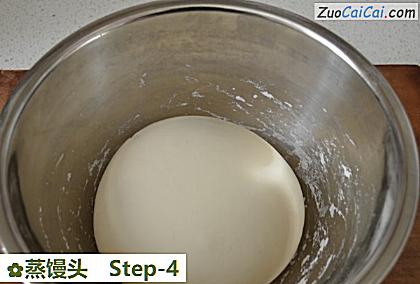 蒸馒头做法第四步骤