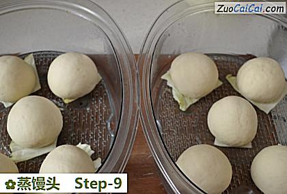 蒸馒头做法第九步骤