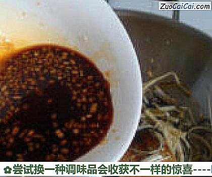 响油鳝丝做法第十二步骤