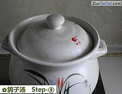 鸽子汤做法第八步骤