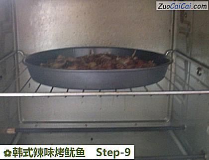 韩式辣味烤鱿鱼做法第九步骤