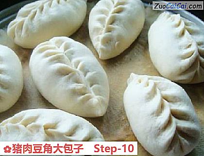 猪肉豆角大包子做法第十步骤