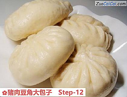 猪肉豆角大包子做法第十二步骤