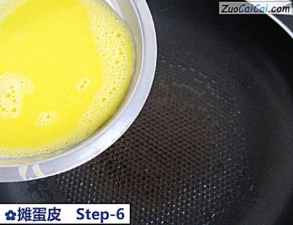 摊蛋皮做法第六步骤