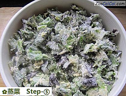 蒸菜做法第五步骤