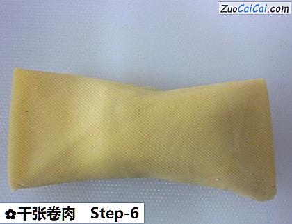 千张卷肉做法第六步骤