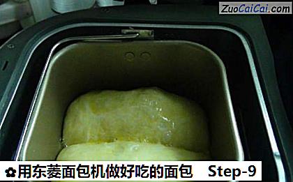 用东菱面包机做好吃的面包做法第九步骤