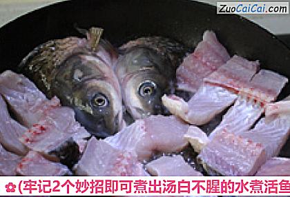 水煮活鱼做法第五步骤