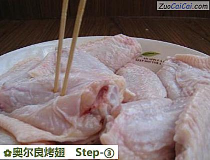 奥尔良烤翅做法第三步骤