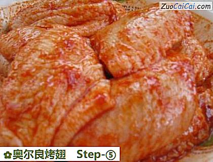 奥尔良烤翅做法第五步骤