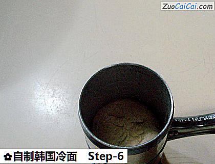 自制韩国冷面做法第六步骤