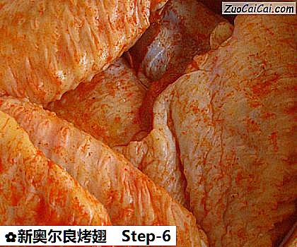 新奥尔良烤翅做法第六步骤