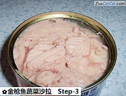 金枪鱼蔬菜沙拉做法第三步骤