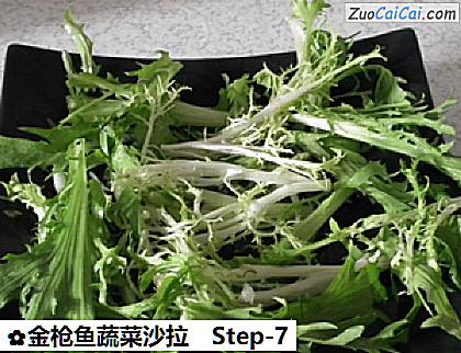 金枪鱼蔬菜沙拉做法第七步骤