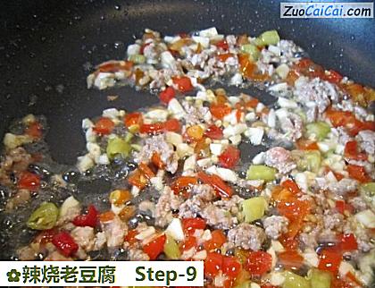 辣烧老豆腐做法第九步骤
