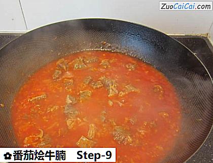 番茄烩牛腩做法第九步骤