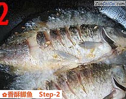 香酥鲫鱼做法第二步骤