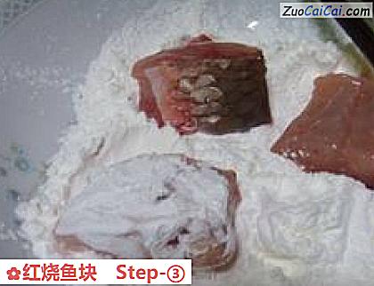 红烧鱼块做法第三步骤
