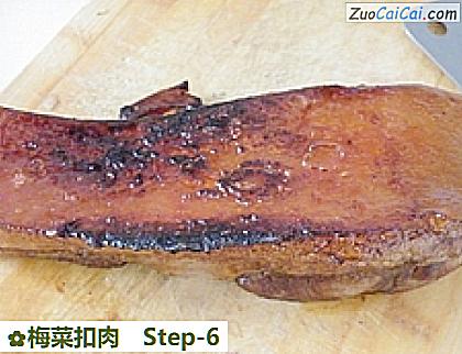 梅菜扣肉做法第六步骤
