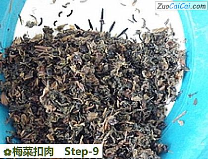 梅菜扣肉做法第九步骤