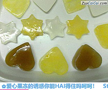 爱心果冻的诱惑你能HAI得住吗呵呵!做法第十五步骤