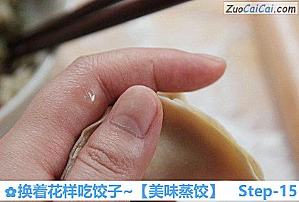 美味蒸饺做法第十五步骤