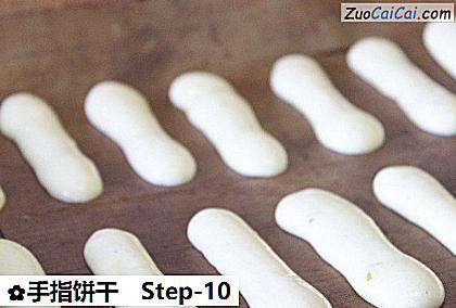 手指饼干做法第十步骤