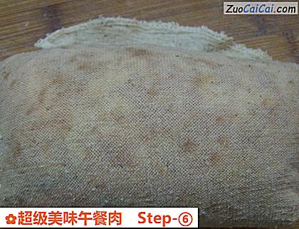 超级美味午餐肉做法第六步骤