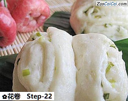 花卷做法第二十二步骤