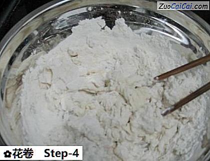 花卷做法第四步骤