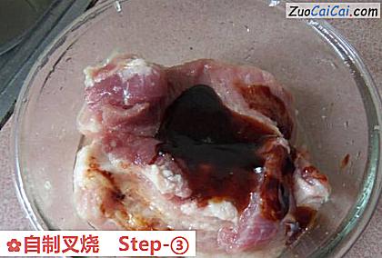 自制叉烧做法第三步骤