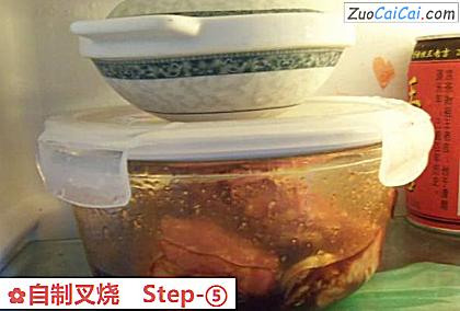自制叉烧做法第五步骤