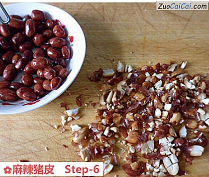 麻辣猪皮做法第六步骤