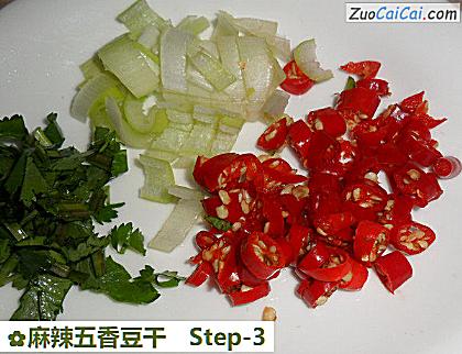 麻辣五香豆干做法第三步骤