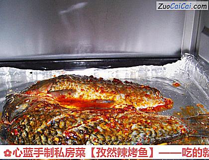 孜然辣烤鱼做法第六步骤