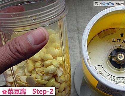 菜豆腐做法第二步骤