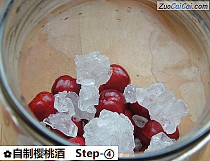 自制樱桃酒做法第四步骤