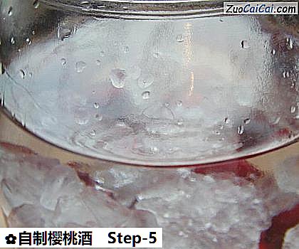 自制樱桃酒做法第五步骤