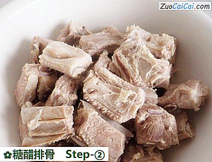 糖醋排骨做法第二步骤