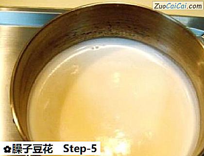 臊子豆花做法第五步骤