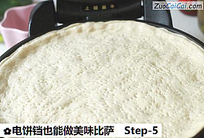 电饼铛也能做美味比萨做法第五步骤