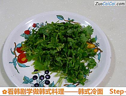 韩式冷面做法第四步骤