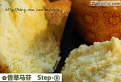香草马芬做法第八步骤